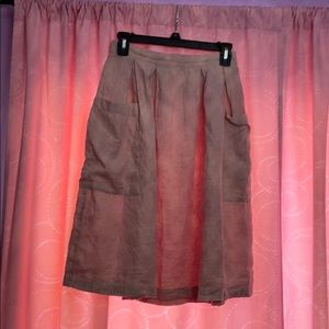 Offon skirt with patch pockets